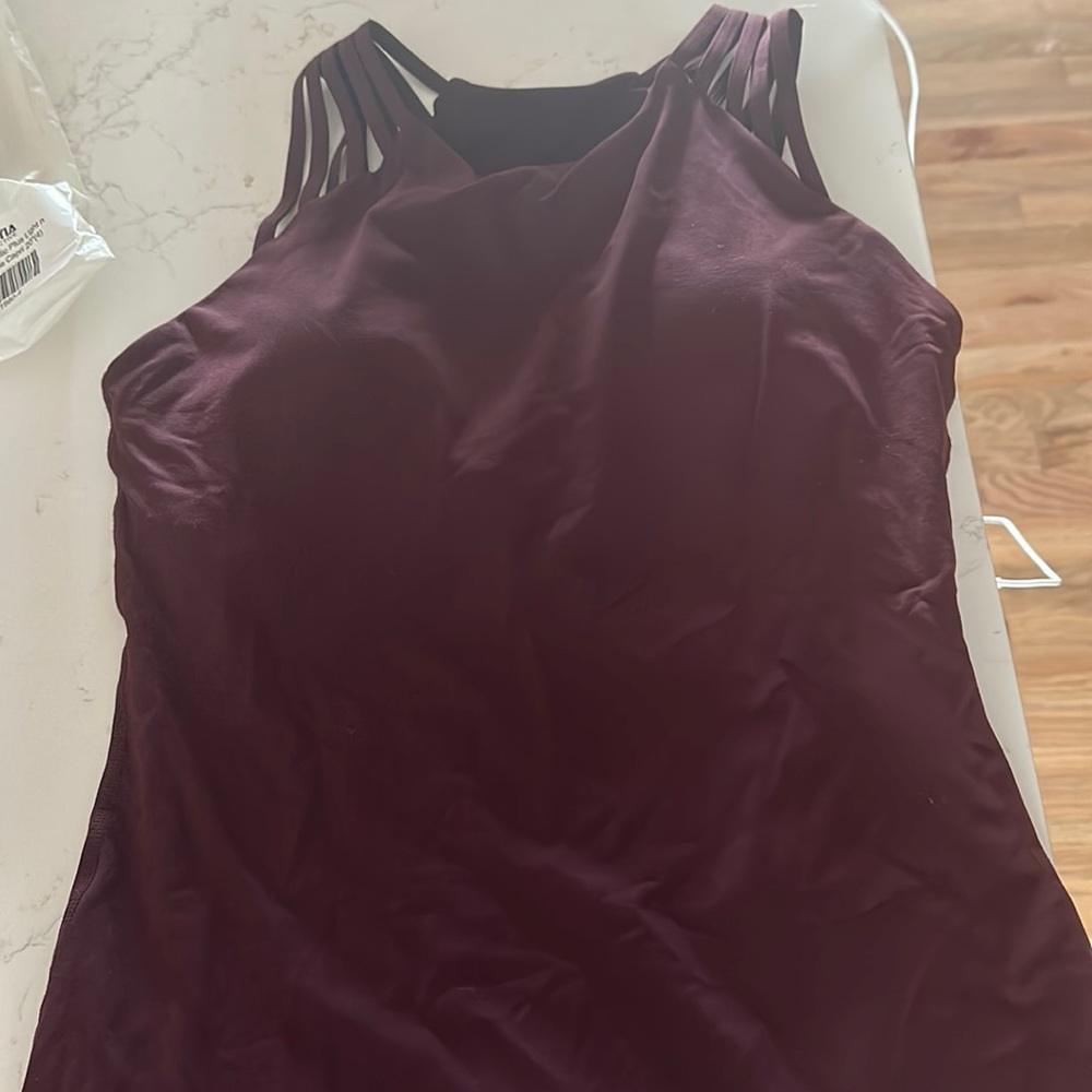 Zyia active padded strapped tank